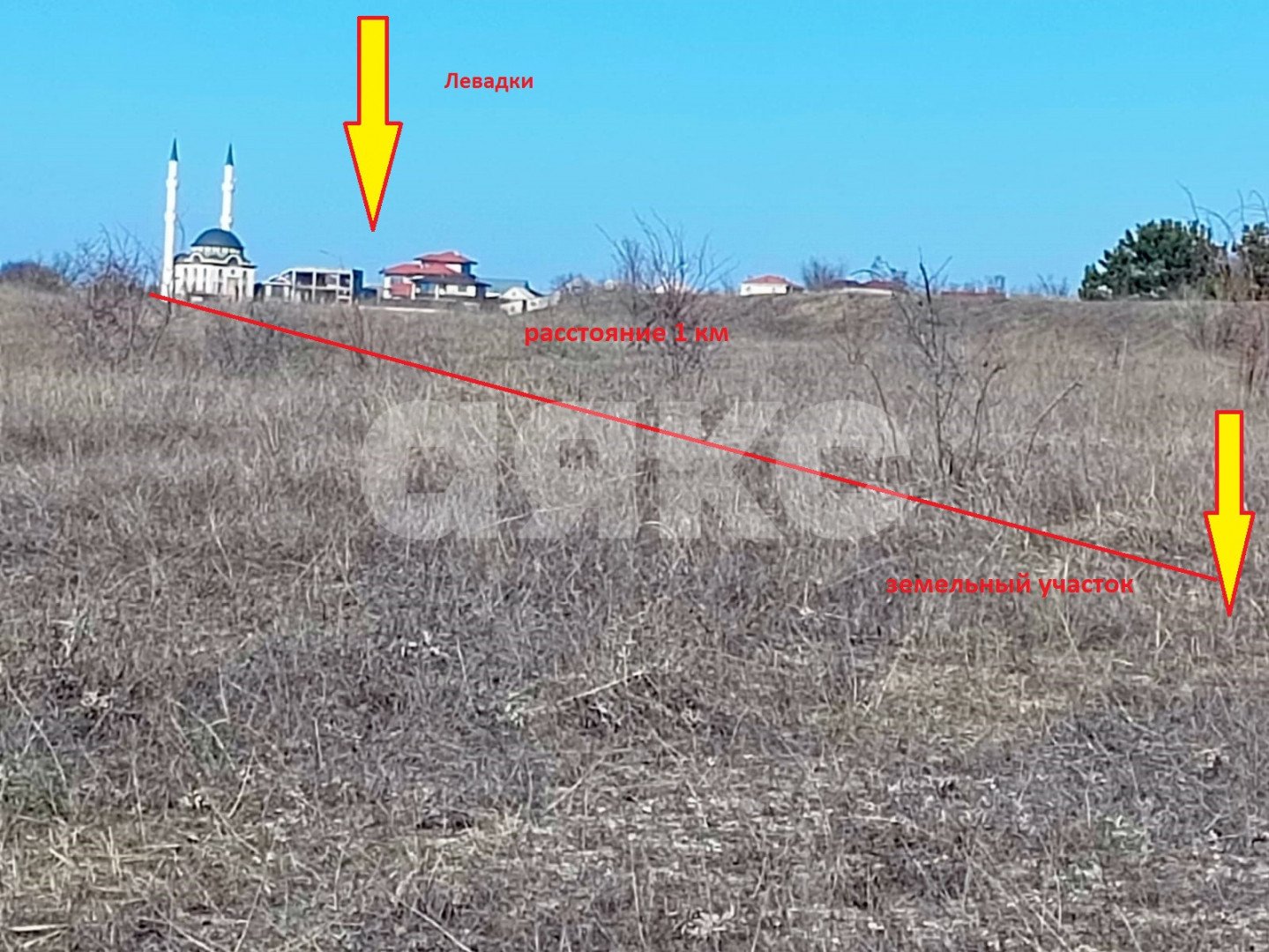 Фото №5: Земельный участок под ИЖС 10 сот. - Левадки, р. Западный