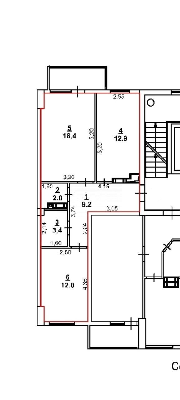 Фото №34: 2-комнатная квартира 55 м² - Симферополь, р. Киевский, ул. 51-й Армии, 124