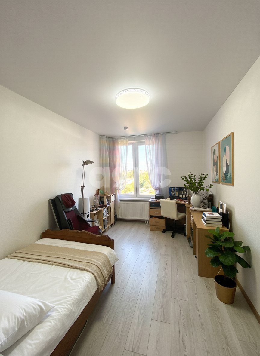 Фото №1: 1-комнатная квартира 35 м² - Симферополь, Киевский, Крымская Роза, мкр. жилой комплекс Тюльпаны, пр-кт Александра Суворова, 107