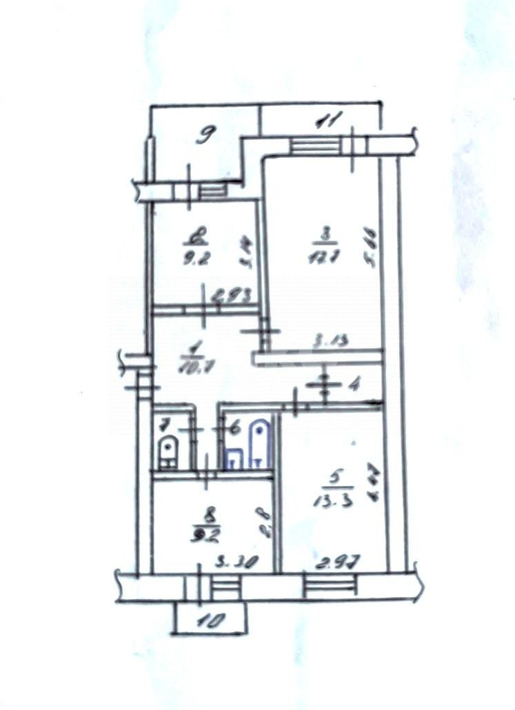 Фото №20: 3-комнатная квартира 70 м² - Перово, ул. Северная, 1